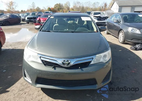 2012 Toyota Camry Le z USA, uszkodzony, nr VIN 4T4BF1FK9CR222685
